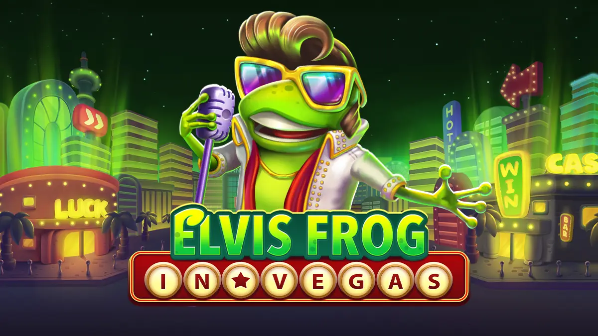 Elvis Frog in Vegas Slot